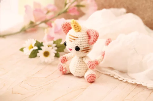 Graine Creative Amigurumi készlet – Cicakornis (12 cm)