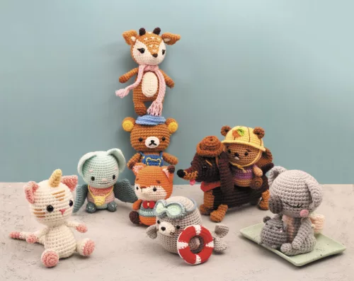 Graine Creative Amigurumi készlet – Cicakornis (12 cm)