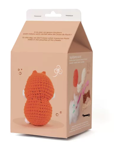 Graine Creative Minigurumi készlet – Hörcsög (10 cm)