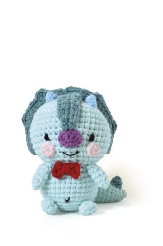 Graine Creative Minigurumi készlet – Dinoszaurusz (10 cm)