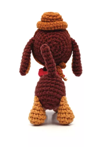 Graine Creative Amigurumi készlet – Tacskó (18 cm)