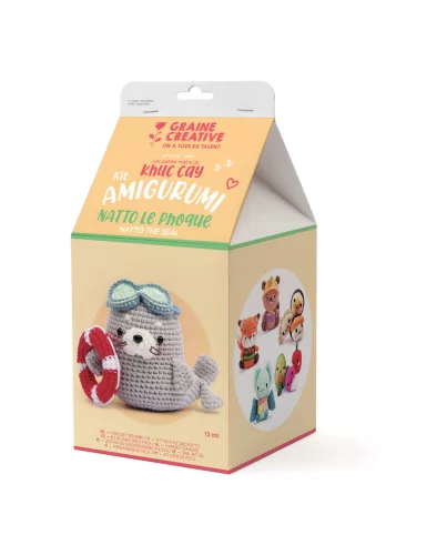 Graine Creative Amigurumi készlet - Fóka