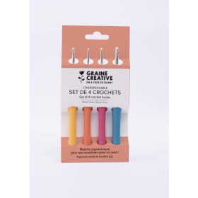 Graine Creative Horgolótű készlet (2,5 / 3 / 3,5 / 4 mm)