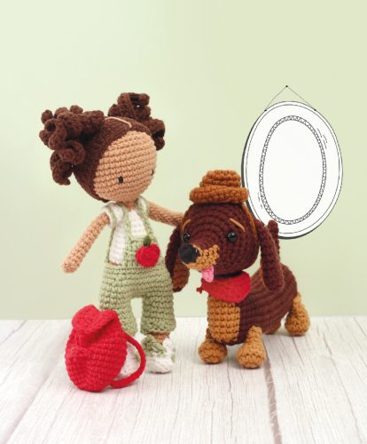 Graine Creative Horgolókészlet - Lina baba