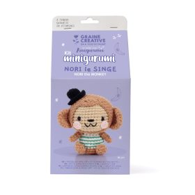   Graine Creative Minigurumi készlet – Nori, a majom (10 cm)