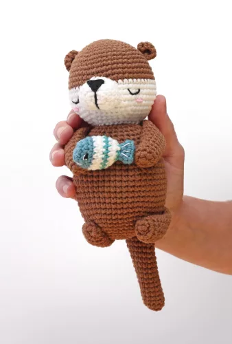Graine Creative Amigurumi készlet - Zenélő tengeri vidra