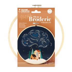 Graine Creative Hímzőkészlet – Éjszaka (20 cm)