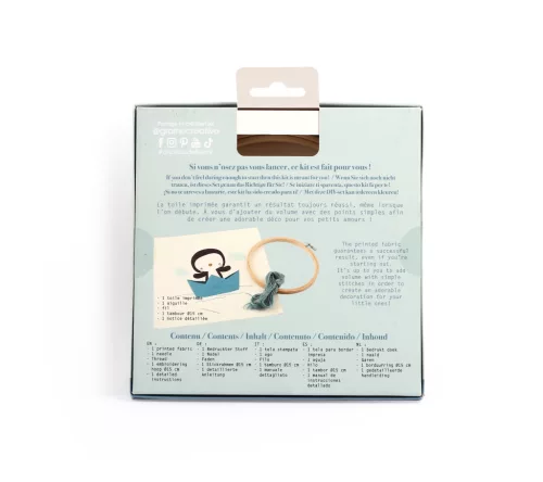 Graine Creative Hímzőkészlet – Pingvin kapitány