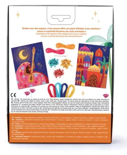 Graine Creative Hímzőkártyák – Ezeregyéjszaka