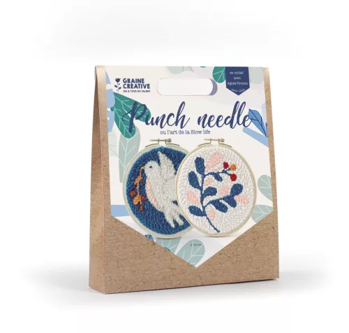 Graine Creative Dupla punch needle hímzőkészlet – 150 mm