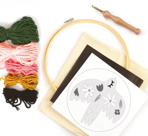 Graine Creative Punch needle hímzőkészlet – Madár