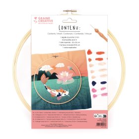   Graine Creative Punch needle hímzőkészlet – Koi ponty (25 cm)