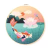 Graine Creative Punch needle hímzőkészlet – Koi ponty (25 cm)