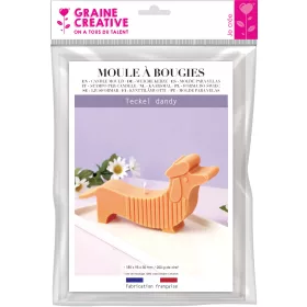 Graine Creative Gyertyaöntő forma - Tacskó