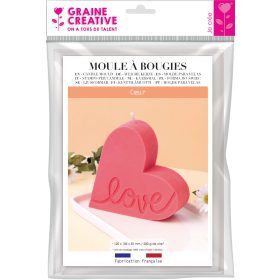 Graine Creative Gyertyaöntő forma - Szív