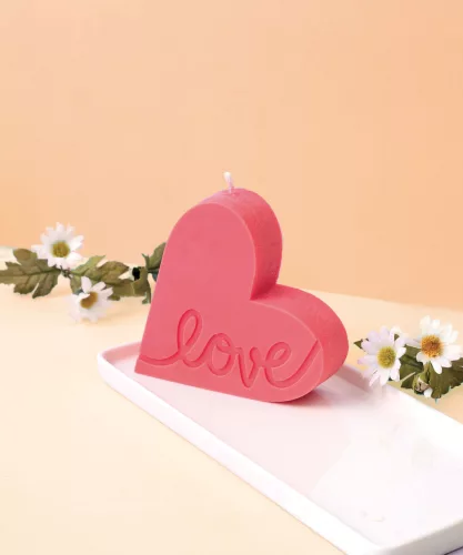 Graine Creative Gyertyaöntő forma - Szív