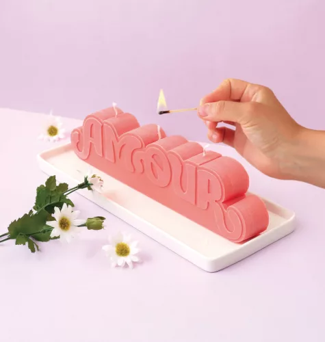 Graine Creative Gyertyaöntő forma - „Amour”