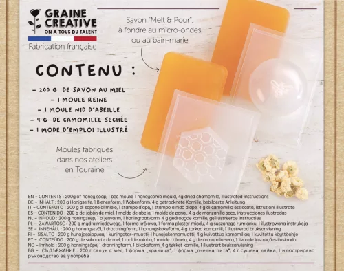 Graine Creative Szappankészítő - Mézes