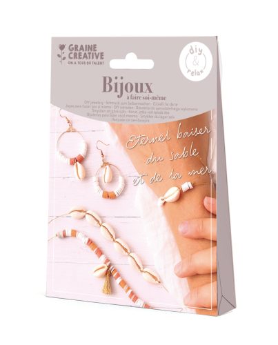 Graine Creative Ékszerkészítő készlet – Heishi gyöngyök