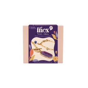   Graine Creative Rozsdamentes acél ékszerkészítő készlet – Lila