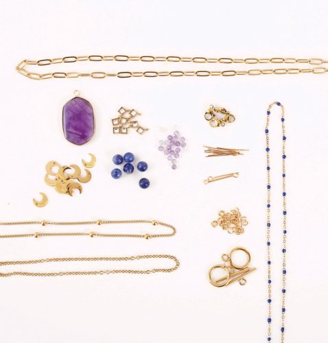 Graine Creative Rozsdamentes acél ékszerkészítő készlet – Lila