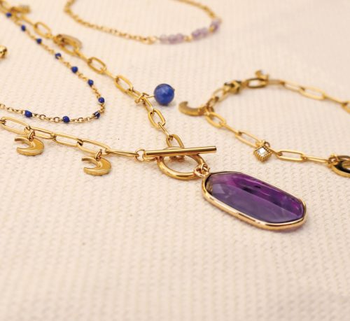 Graine Creative Rozsdamentes acél ékszerkészítő készlet – Lila