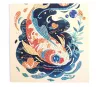 Graine Creative Gyémántfestő képeslap – Japán