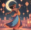 Graine Creative Gyémántfestő képeslap – India
