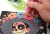 Graine Creative Gyémántfestő képeslapok – Mexikói halottak napja