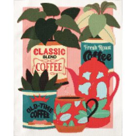 Graine Creative Gyémántfestés – Növények (40×50 cm)