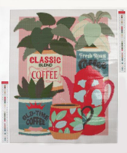 Graine Creative Gyémántfestés – Növények (40×50 cm)