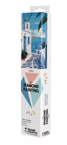 Graine Creative Gyémántfestés – Görögország (30×40 cm)