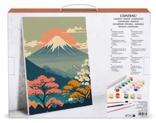 Graine Creative Számfestő – Fuji-hegy (30×40 cm)