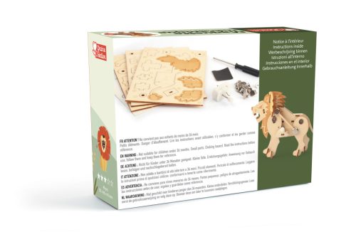 Graine Creative 3D fa modell – Oroszlán