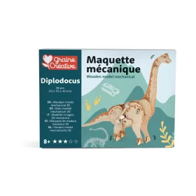 Graine Creative 3D fa modell – Diplodocus