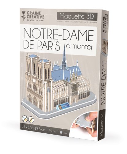 Graine Creative 3D puzzle - Notre Dame