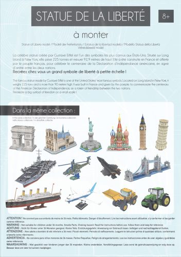 Graine Creative 3D puzzle - Szabadság-szobor