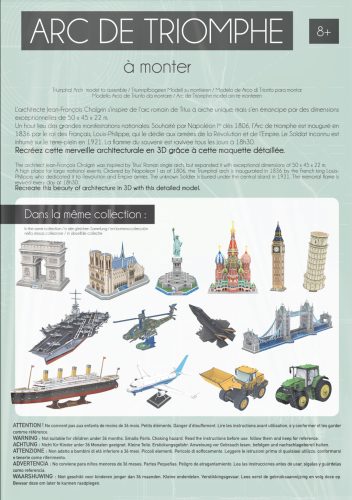 Graine Creative 3D puzzle - Diadalív