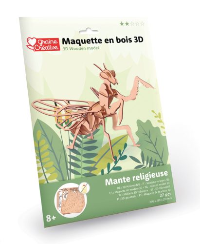 Graine Creative 3D puzzle – Imádkozó sáska