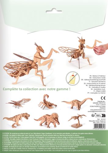 Graine Creative 3D puzzle – Imádkozó sáska