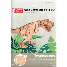 Graine Creative 3D puzzle – T-Rex