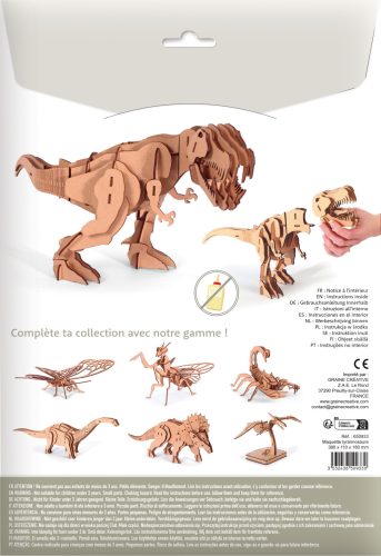 Graine Creative 3D puzzle – T-Rex