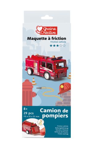 Graine Creative 3D puzzle – Tűzoltóautó