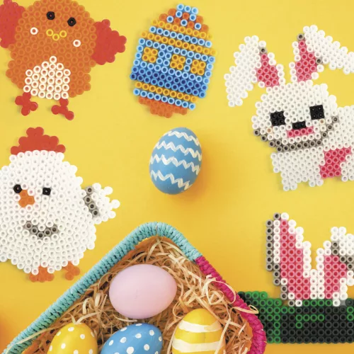 Graine Creative 3000 db-os vasalható gyöngy készlet – Húsvéti díszek
