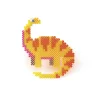 Graine Creative 3000 db-os vasalható gyöngy készlet – Dinoszauruszok