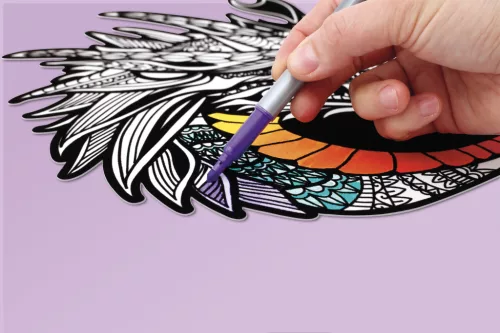 Graine Creative Bársonyszínező – Sárkány