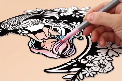 Graine Creative Bársonyszínező – Sellő