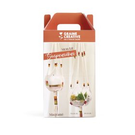 Graine Creative Makramé készlet – 2 db lógódísz