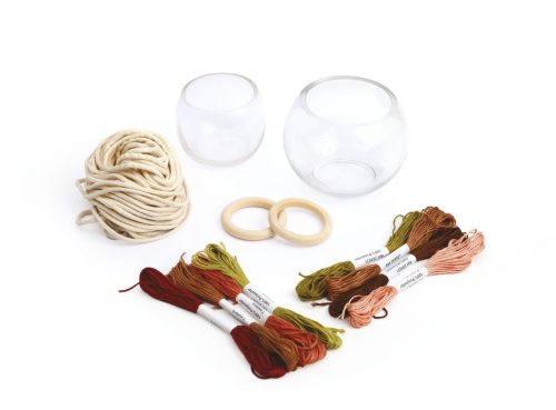 Graine Creative Makramé készlet – 2 db lógódísz