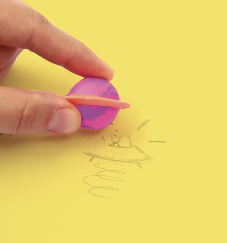 Graine Creative Süthető radírgyurma készlet – Űrutazás